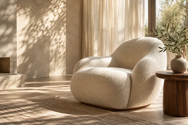 Arc lounge chair · fictional concept product